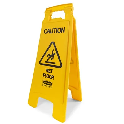 Biển báo sàn ướt chữ A Rubbermaid FG611277YEL (2)
