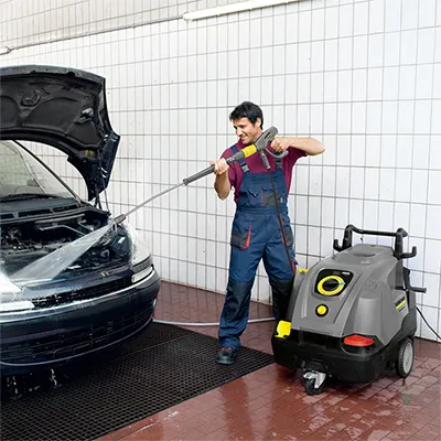 Máy làm sạch áp lực Karcher HDS 614 C (Nước nóng) (2)