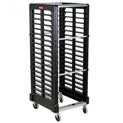 Xe đẩy thực phẩm cỡ lớn Rubbermaid FG332400BLA (1)