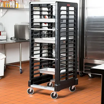 Xe đẩy thực phẩm cỡ lớn Rubbermaid FG332400BLA (3)