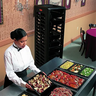 Xe đẩy thực phẩm cỡ lớn Rubbermaid FG332400BLA (4)