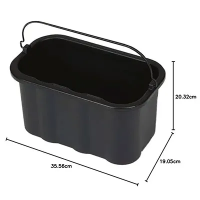 Khay nhựa 9.5 lít đựng dụng cụ vệ sinh Rubbermaid FG9T8200 (5)