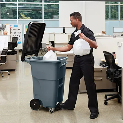 Thùng rác nhựa 246 lít Rubbermaid FG9W2100 (2)