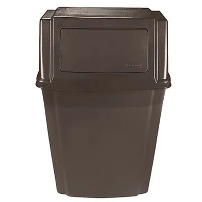 Thùng rác nhựa 57L dạng treo tường Rubbermaid FG782200BEIG (2)