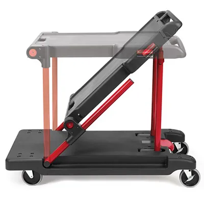Xe đẩy đa năng Rubbermaid® FG430000BLA tải trọng 182kg (4)