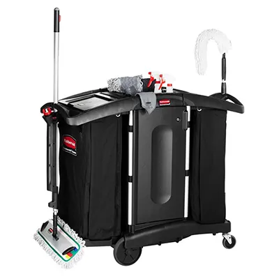 Xe đẩy vệ sinh buồng phòng FG9T76 Rubbermaid (5)